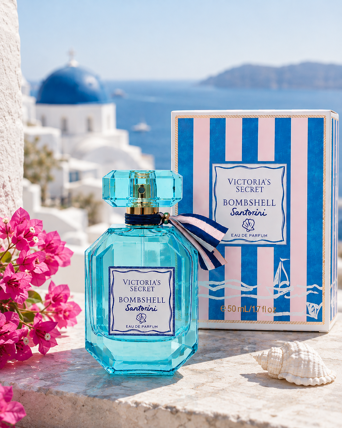 Victoria’s Secret Bombshell Santorini Eau de Parfum, 1.7 oz