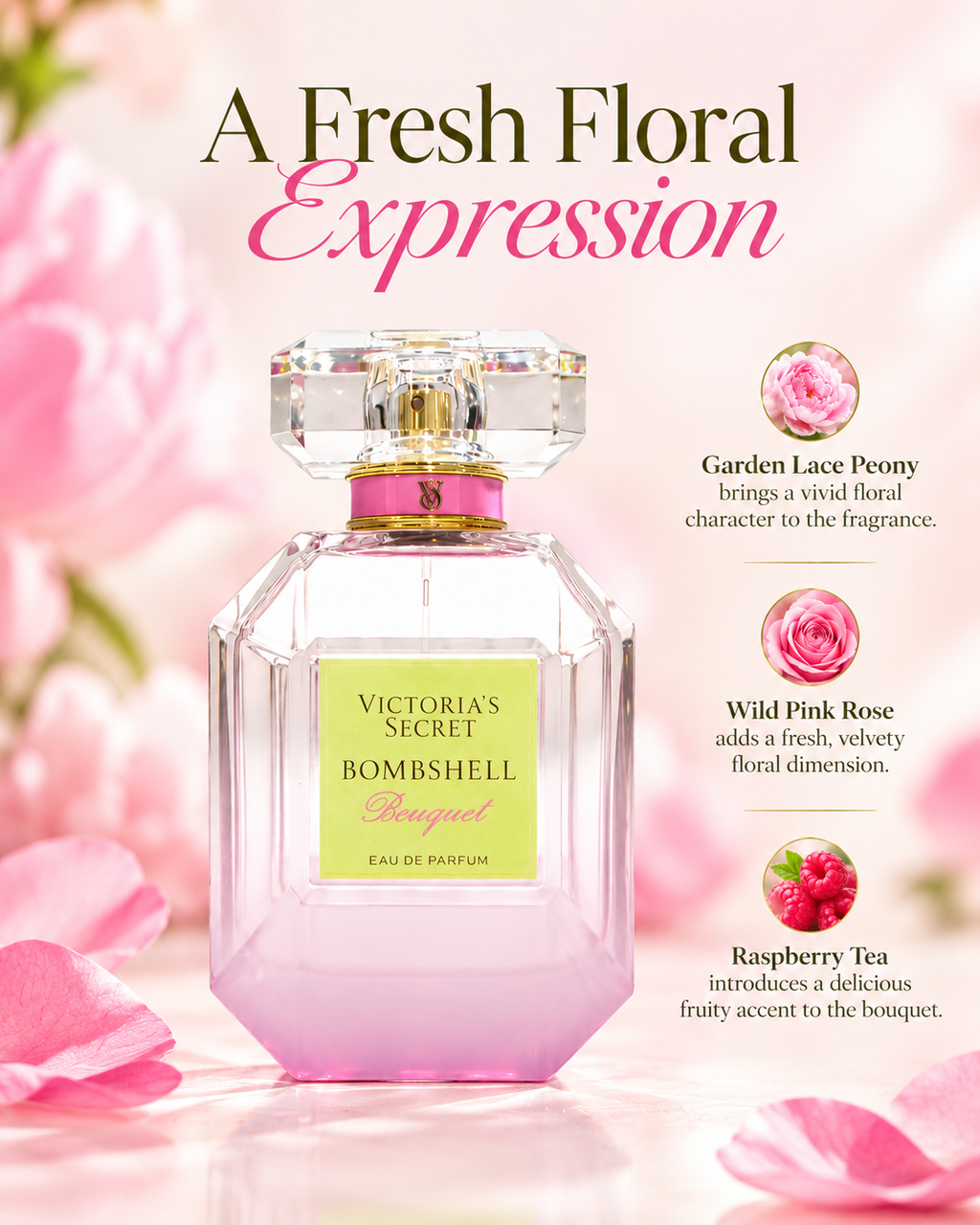 Victoria's Secret Bombshell Bouquet Eau de Parfum 1.7 oz
