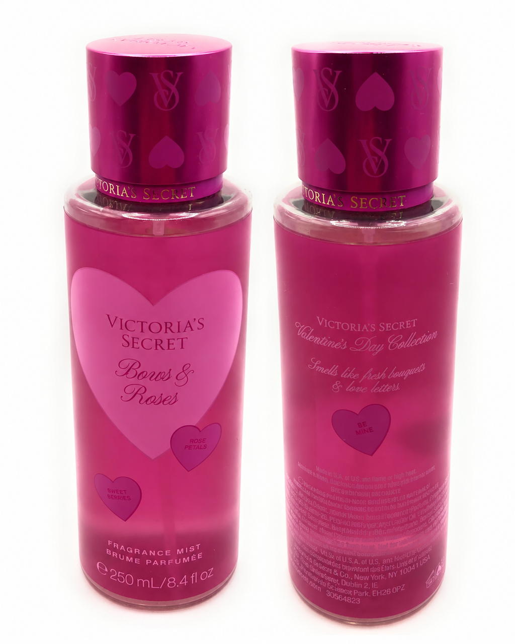 Victoria’s Secret Bows & Roses Fragrance Mist – Sweet Berries & Rose Petals, 8.4 fl oz