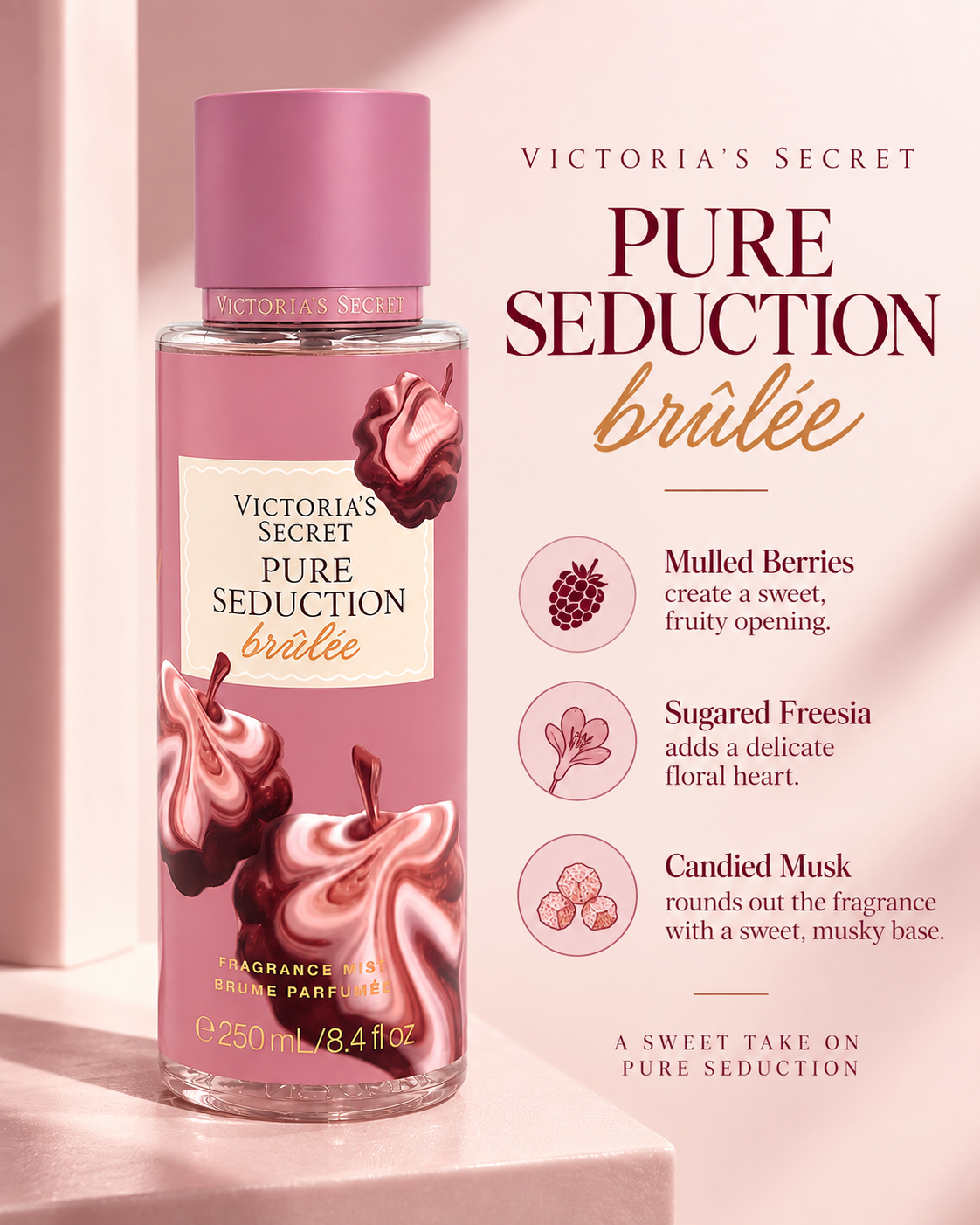 Victoria’s Secret Pure Seduction Brûlée Fragrance Mist