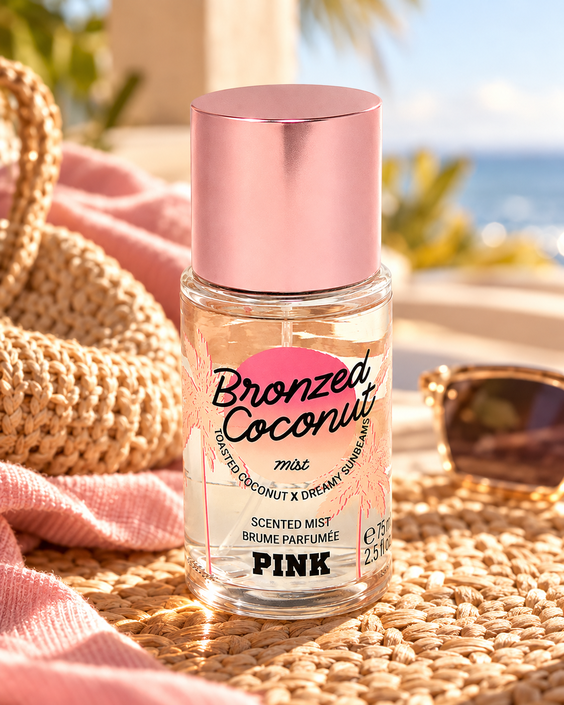 Victoria’s Secret PINK Bronzed Coconut Body Mist, 2.5 fl oz