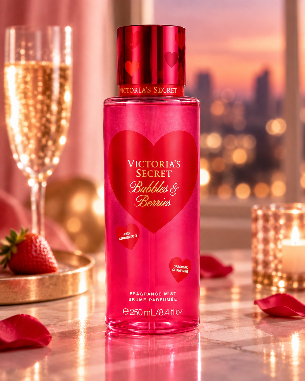Victoria’s Secret Bubbles & Berries Fragrance Mist, 8.4 fl oz