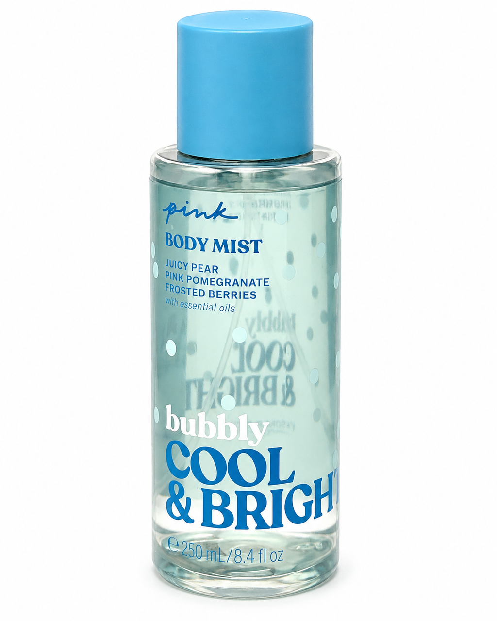 Victoria's Secret PINK Bubbly Cool & Bright Body Mist, 8.4 fl oz