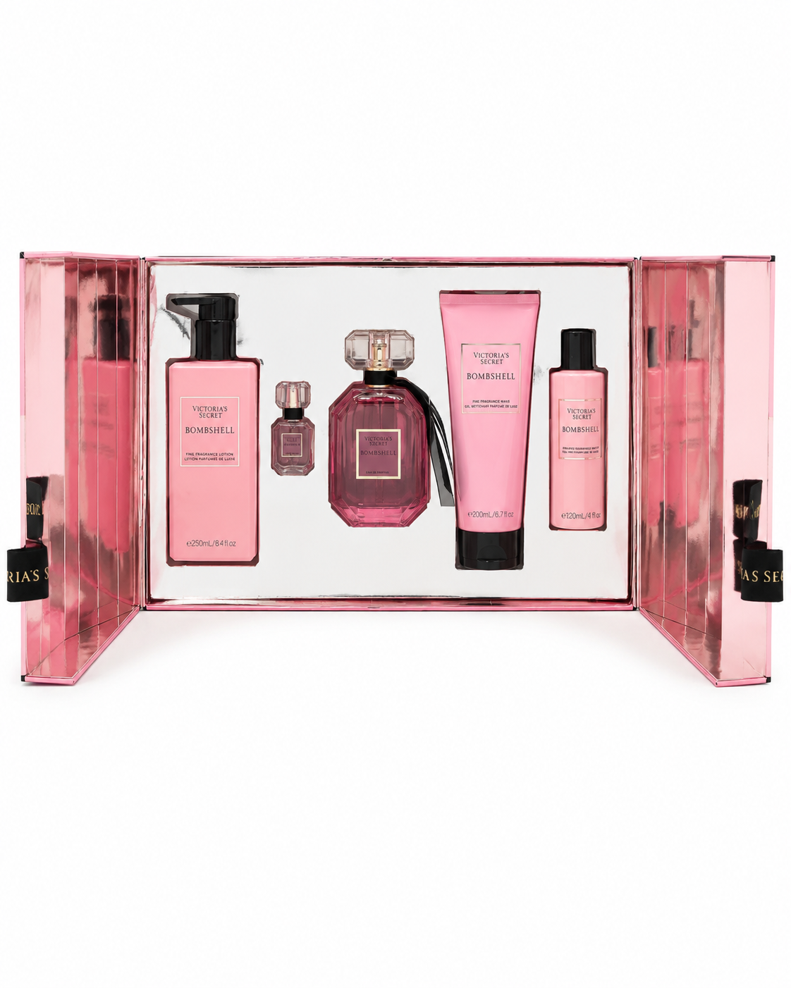 Victoria’s Secret Bombshell Gift Set Eau de Parfum 3.4 oz 5 Piece