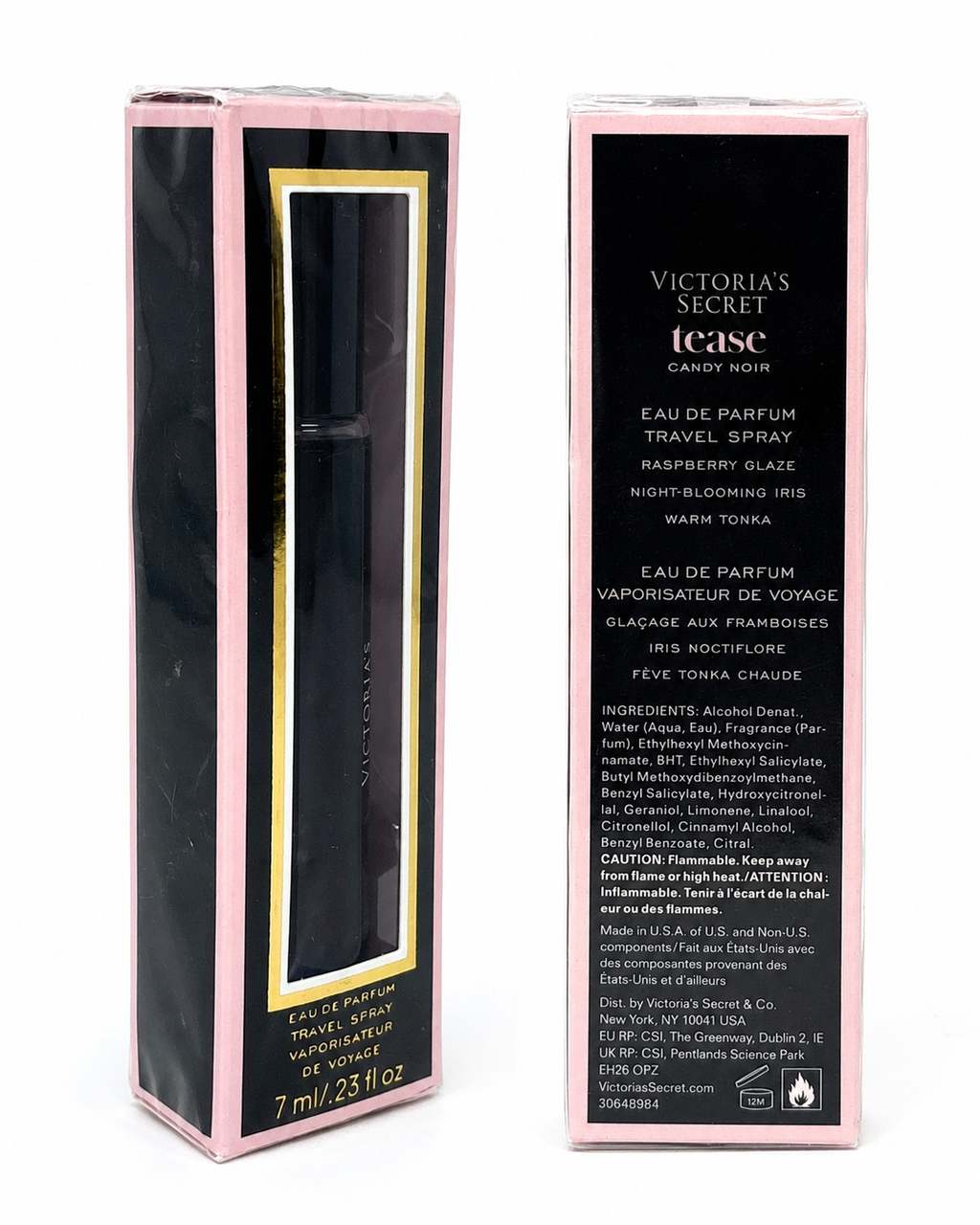 Victoria’s Secret Tease Candy Noir Eau de Parfum Travel Spray – 0.23 fl oz / 7 ml