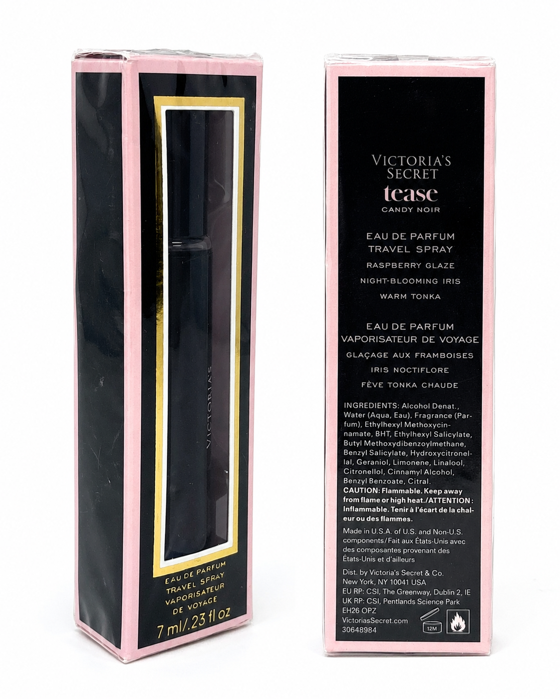 Victoria’s Secret Tease Candy Noir Eau de Parfum Travel Spray – 0.23 fl oz / 7 ml