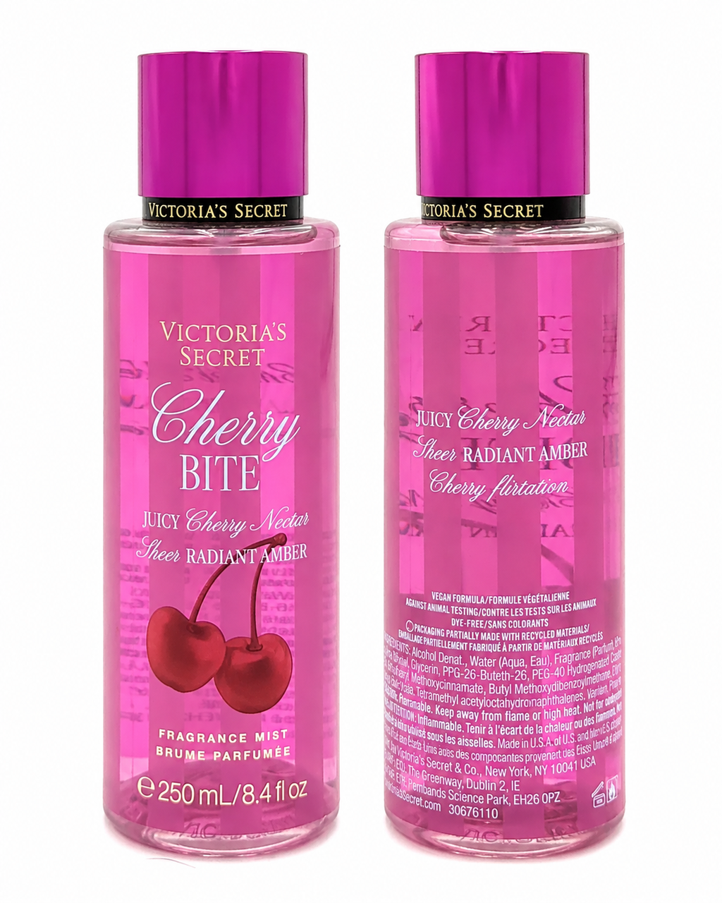 Victoria’s Secret Cherry Bite Fragrance Mist – Fruity Amber, 8.4 fl oz