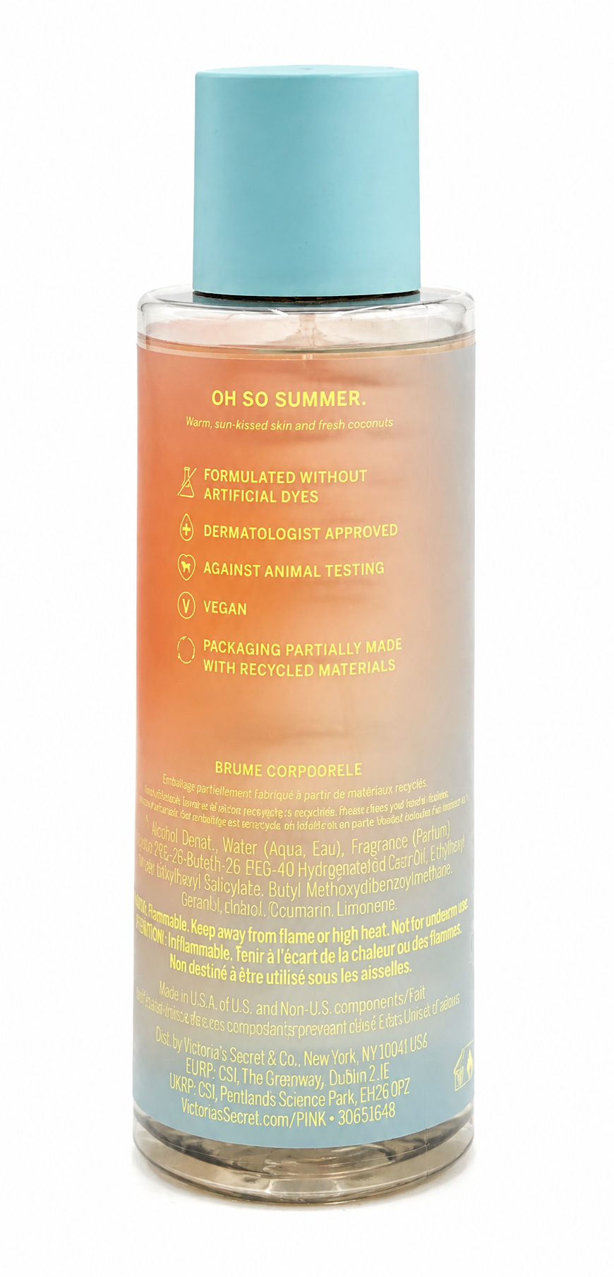 Victoria’s Secret PINK Coconut Coast Scented Body Mist 8.4 oz