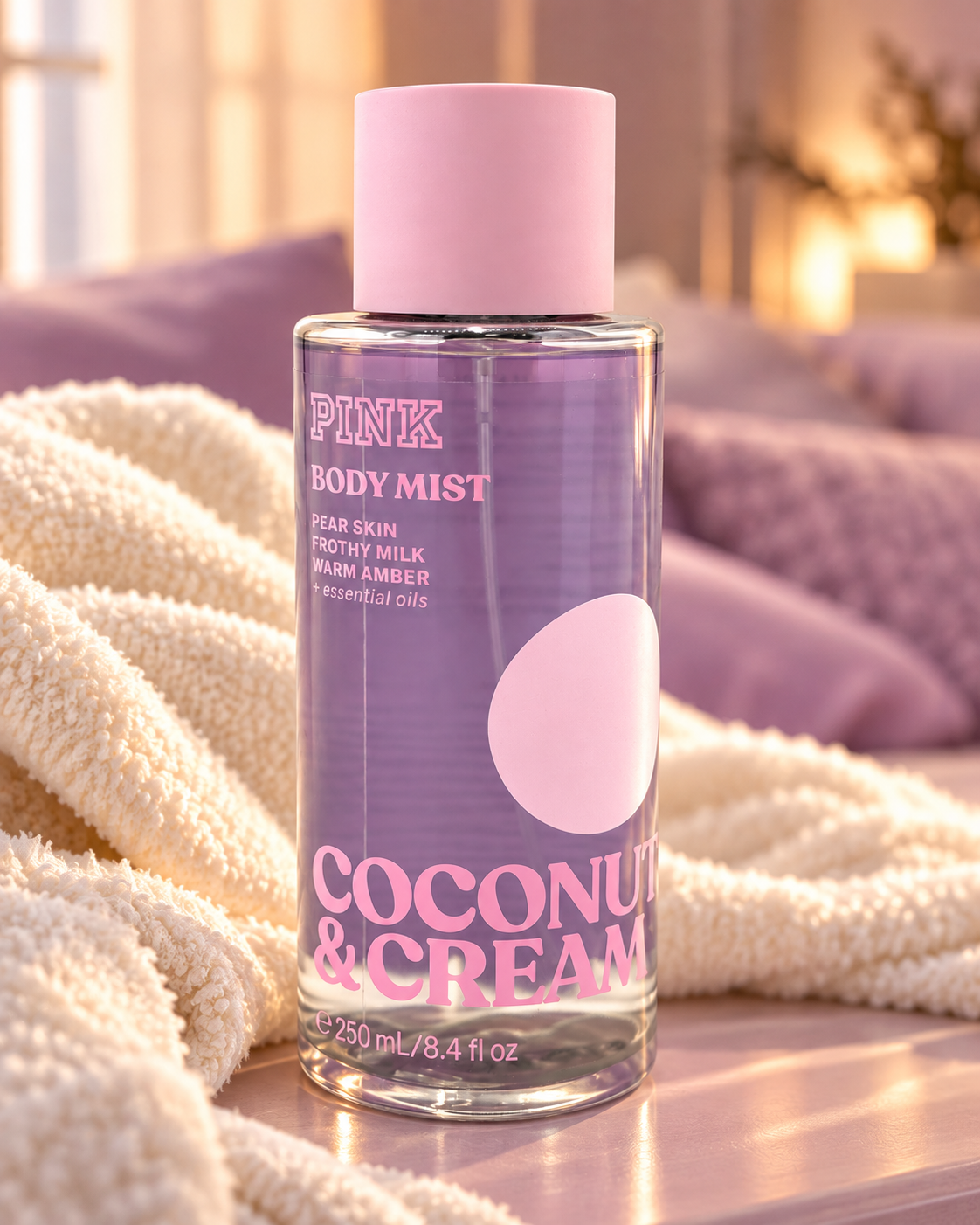 Victoria's Secret PINK Coconut & Cream Body Mist, 8.4 fl oz