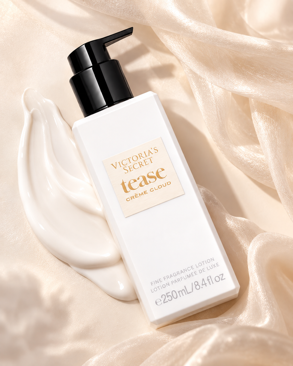 Victoria's Secret Fine Fragrance Lotion, Tease Crème Cloud - 8.4 fl oz