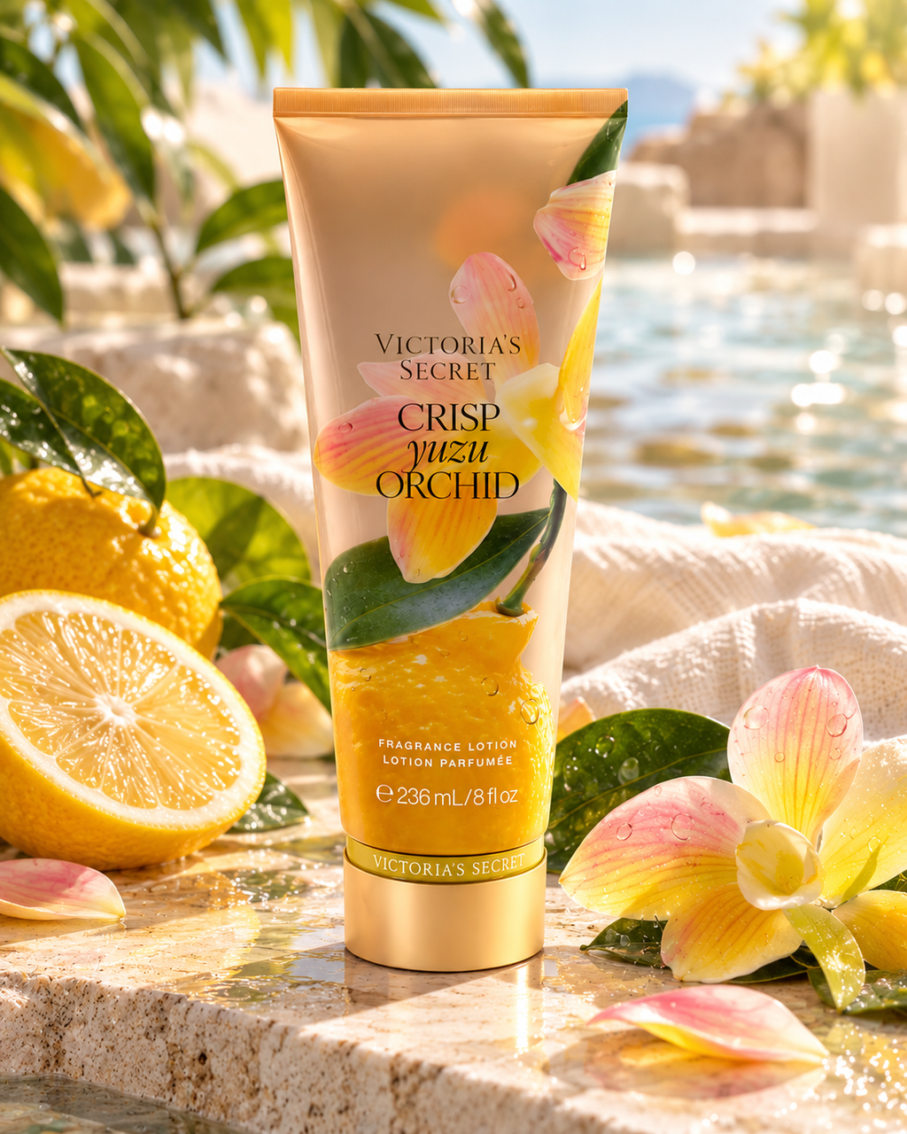 Victoria’s Secret Crisp Yuzu Orchid Fragrance Lotion 8 fl oz