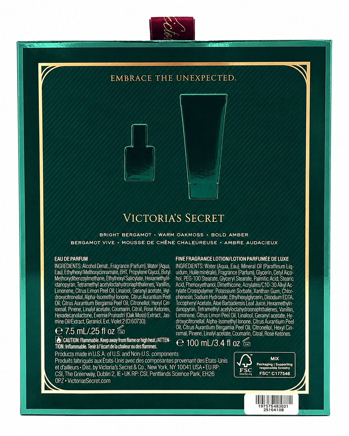 Victoria’s Secret Daring 2-Piece Gift Set Mini Eau de Parfum & Fragrance Lotion