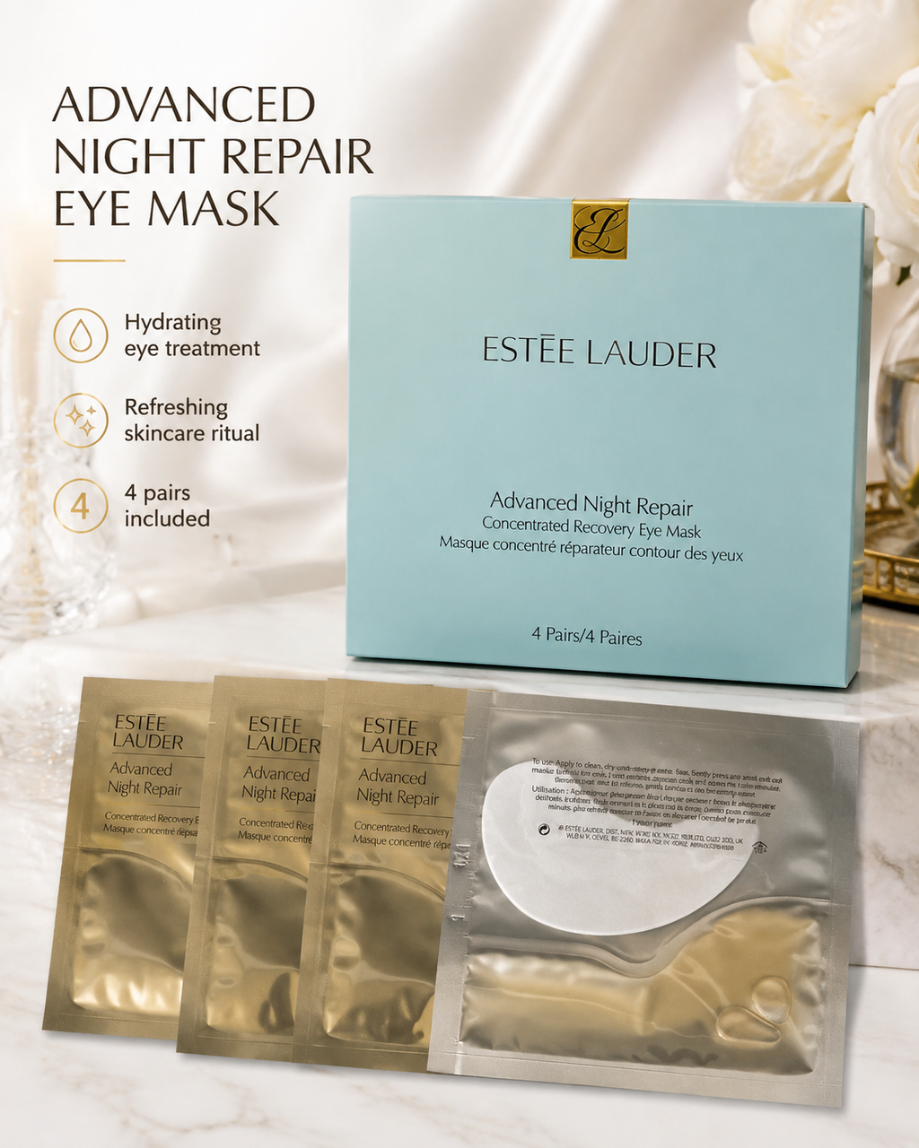 Estée Lauder Advanced Night Repair Concentrated Recovery Eye Mask 4 Pack