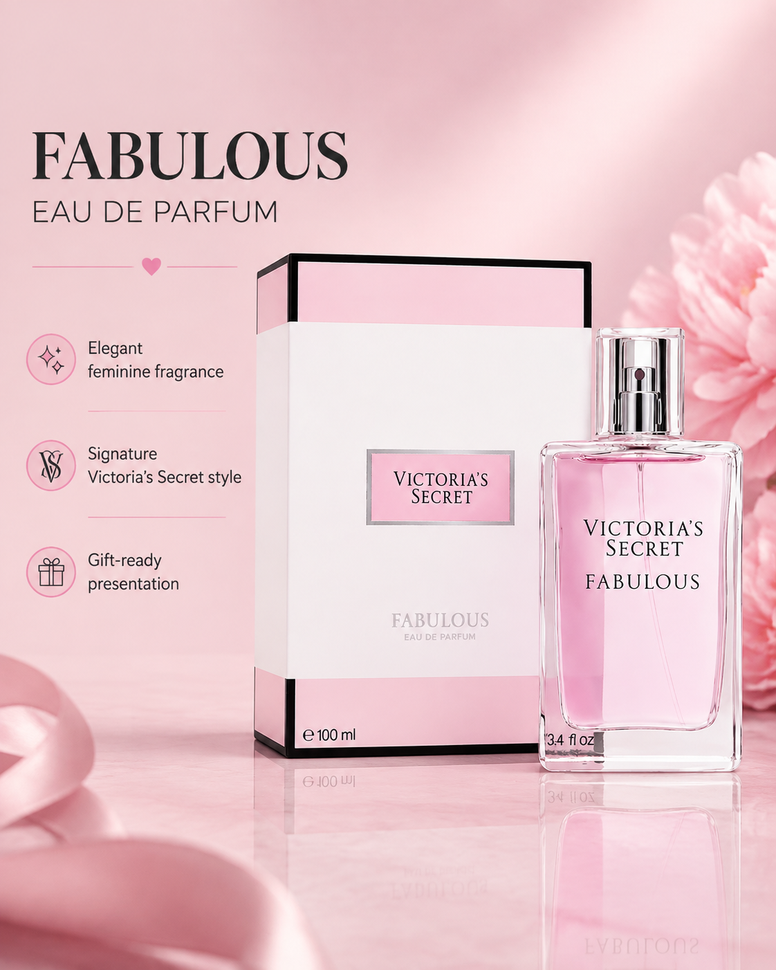 Victoria’s Secret Fabulous Eau de Parfum Spray 3.4 oz