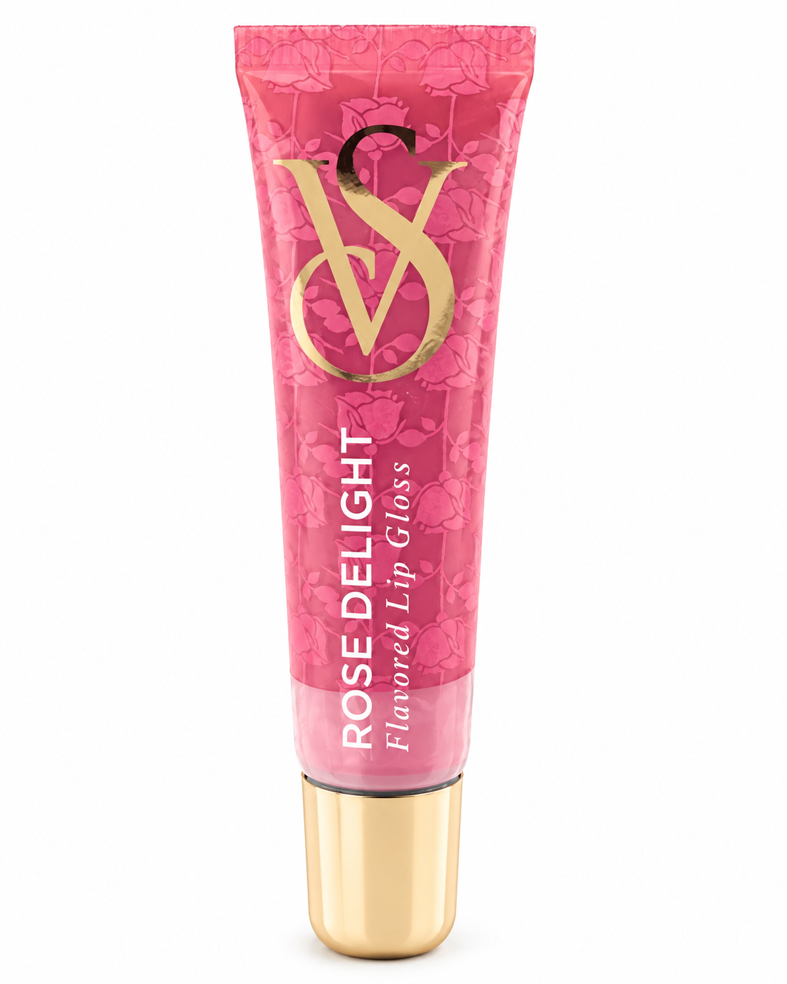 Victoria's Secret Flavored Lip Gloss Rose Delight 0.46 Oz