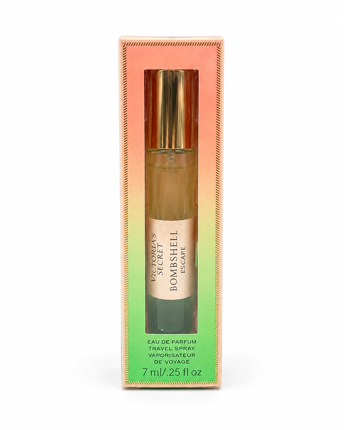 Victoria’s Secret Bombshell Escape Eau de Parfum Travel Spray 0.23 fl oz / 7 ml