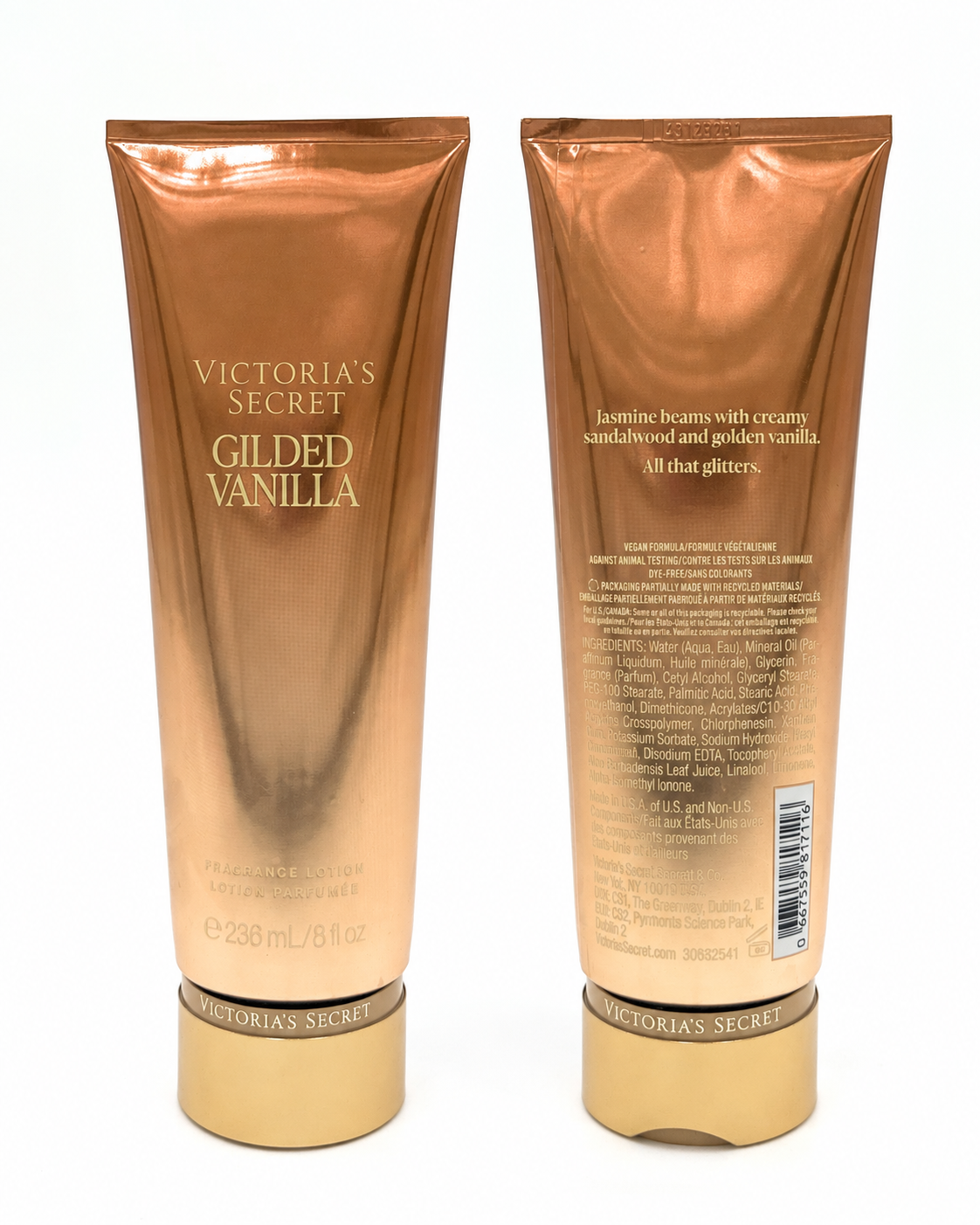 Victoria’s Secret Gilded Vanilla Fragrance Lotion, 8 oz