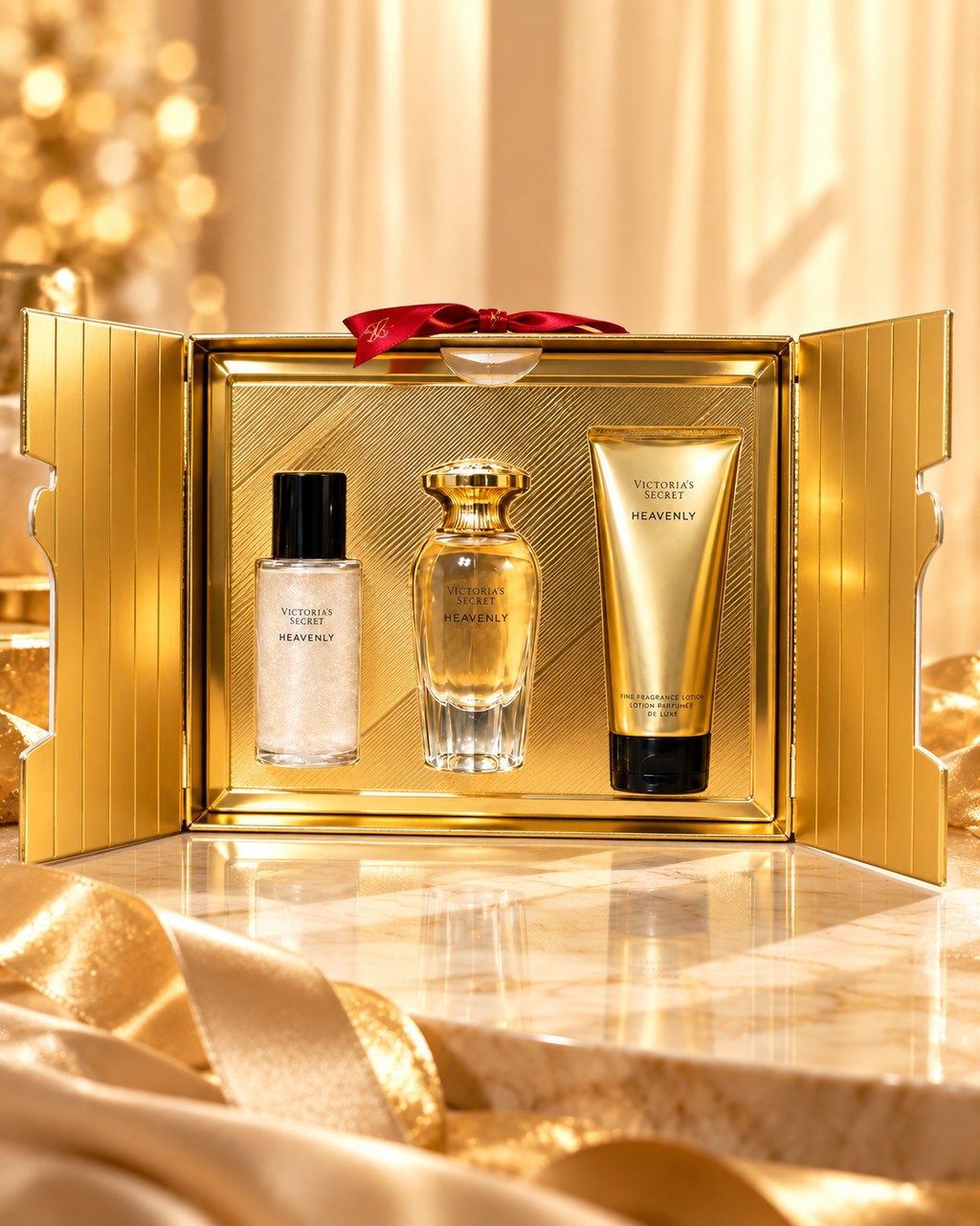 Victoria’s Secret Heavenly 3-Piece Fragrance Gift Set, 1.7 oz