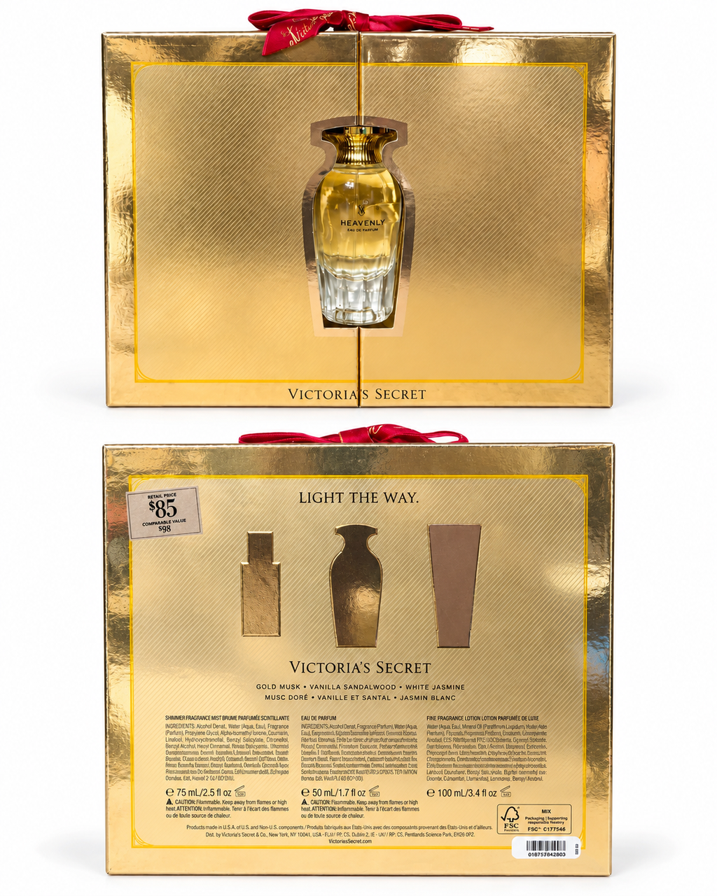 Victoria’s Secret Heavenly 3-Piece Fragrance Gift Set, 1.7 oz