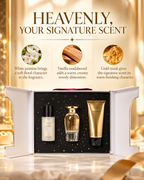 Victoria's Secret Heavenly 3 Piece Luxe Fragrance Gift Set: 1.7 oz. Eau de Parfum, Travel Lotion, & Candle
