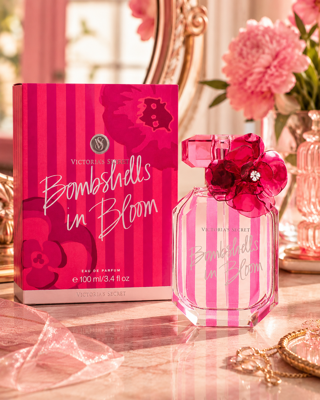 Victoria’s Secret Bombshells in Bloom Eau de Parfum 3.4 oz