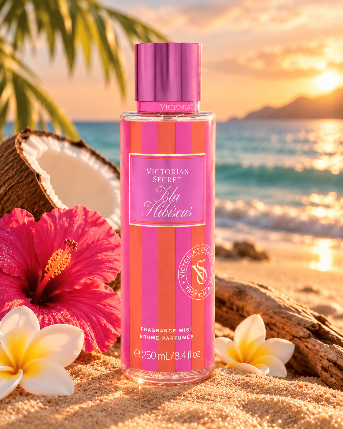 Victoria’s Secret Isla Hibiscus Fragrance Mist – 8.4 fl oz / 250 mL