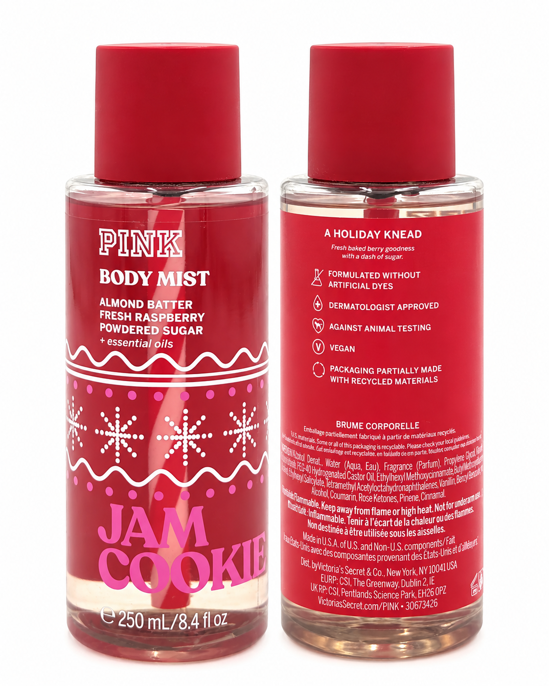Victoria's Secret PINK Jam Cookie Body Mist 8.4 fl oz