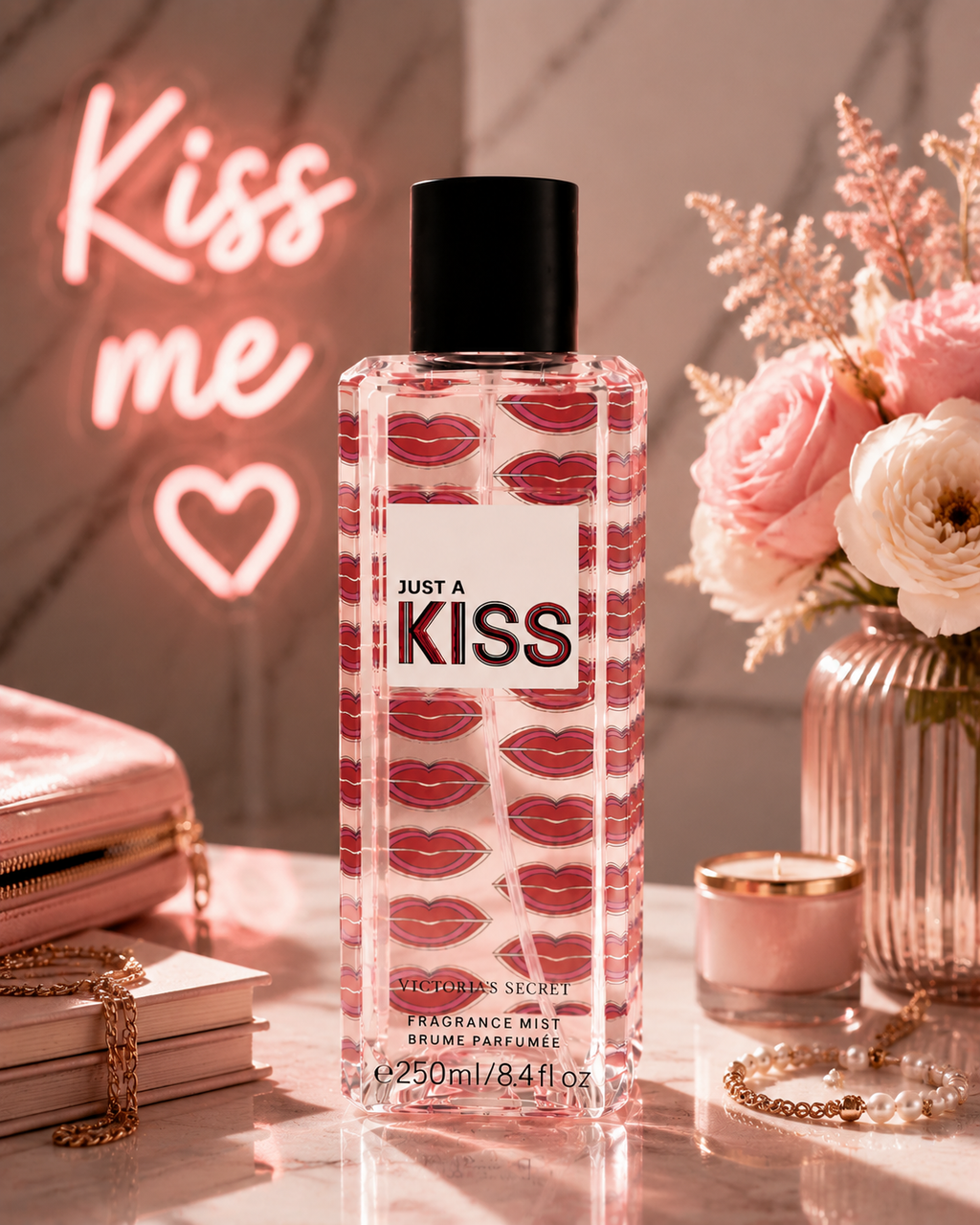 Victoria’s Secret Just A Kiss Fine Fragrance Mist 8.4 fl oz