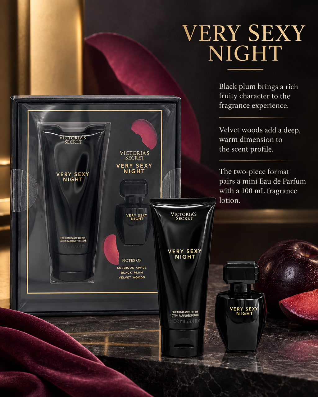 Victoria’s Secret Very Sexy Night 2-Piece Gift Set