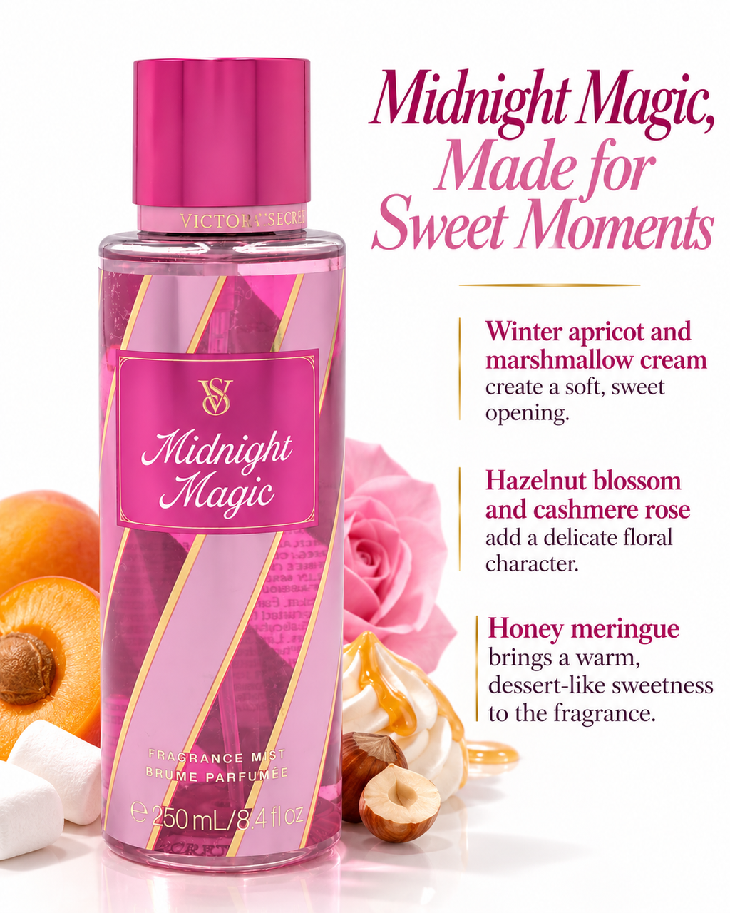 Victoria’s Secret Midnight Magic Fragrance Mist 8.4 oz
