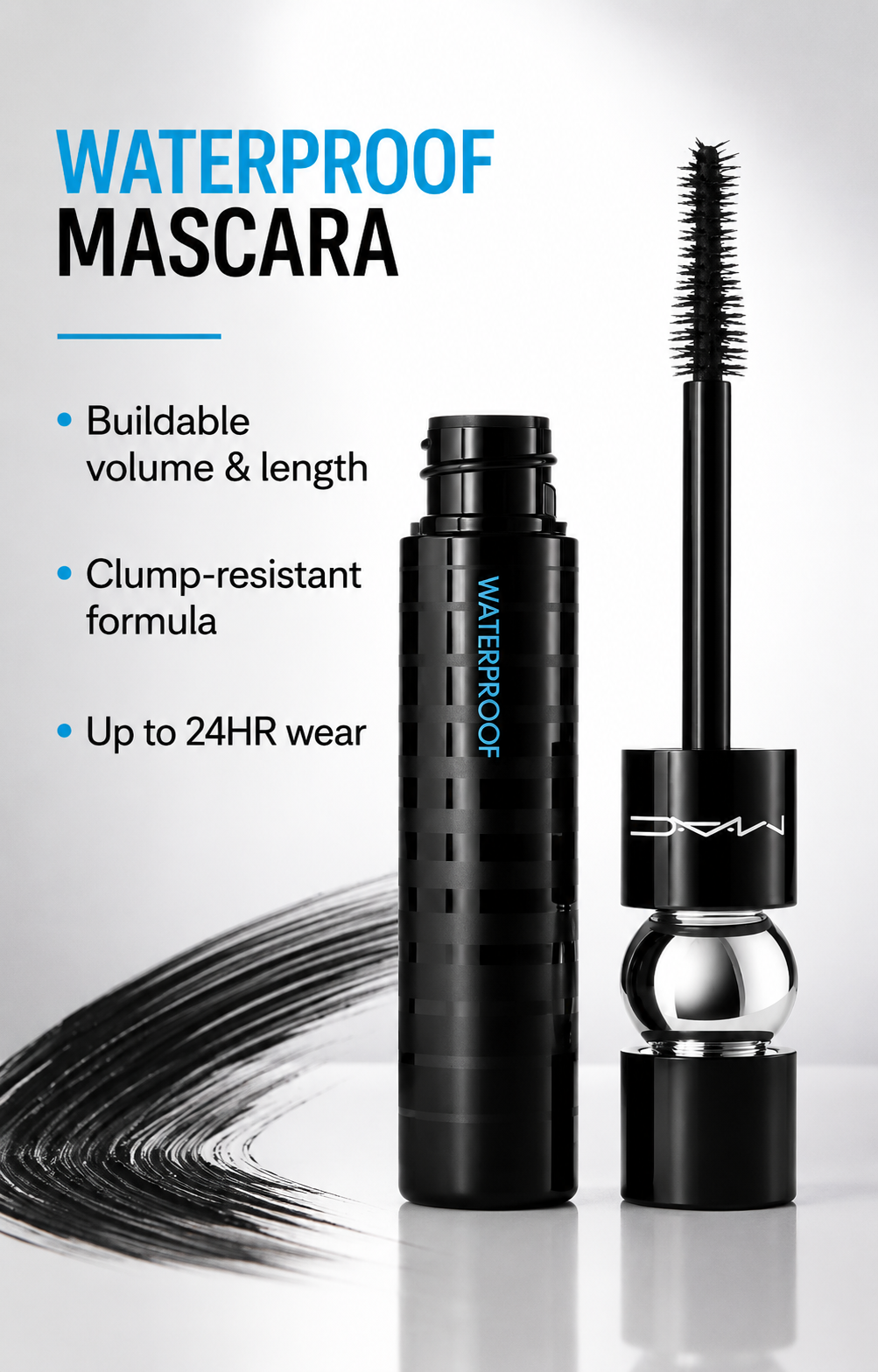 M·A·C M·A·CStack Waterproof Mascara - Black Stack, 0.41 fl oz / 12 mL