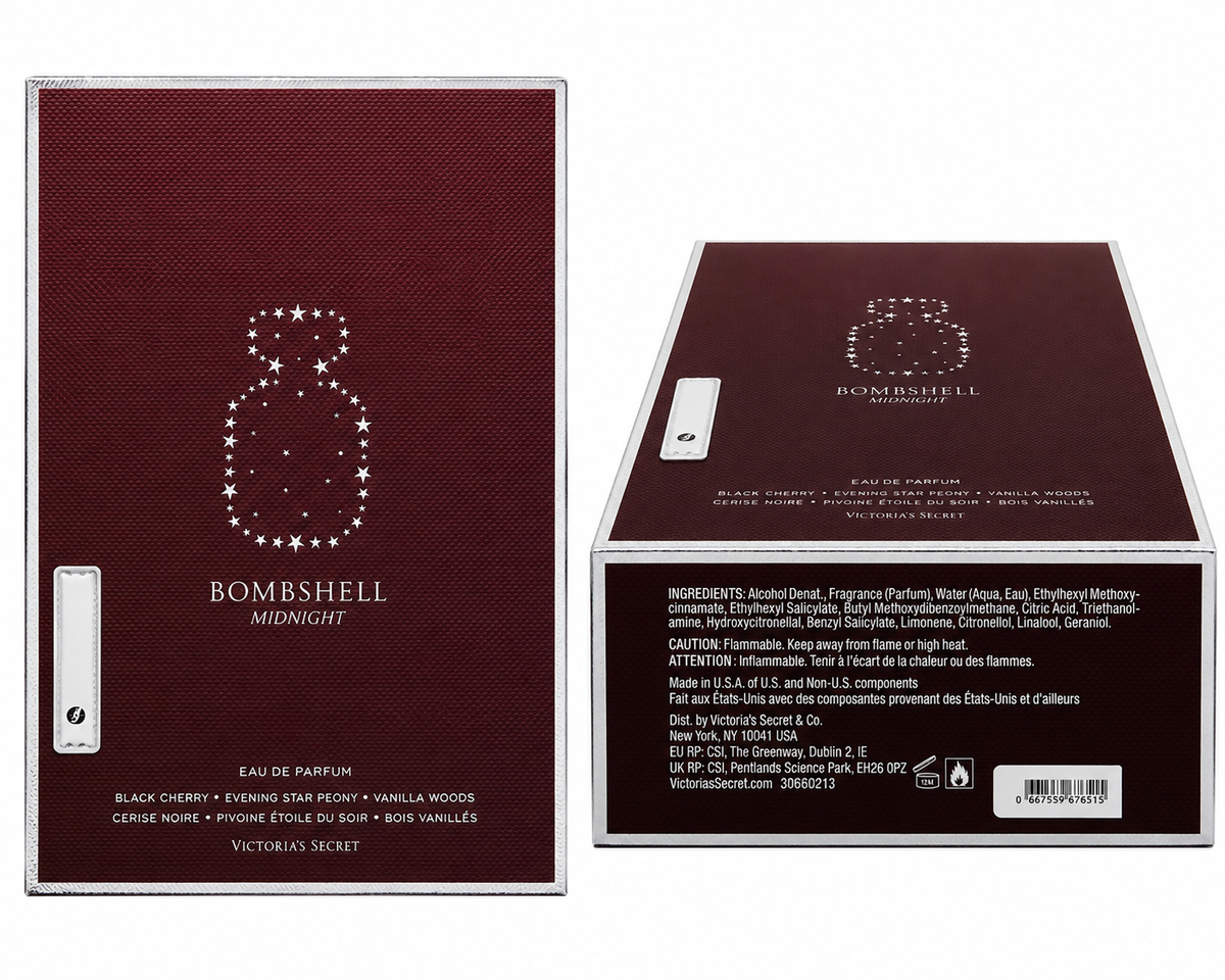 Victoria’s Secret Bombshell Midnight Eau de Parfum Spray 3.4 oz