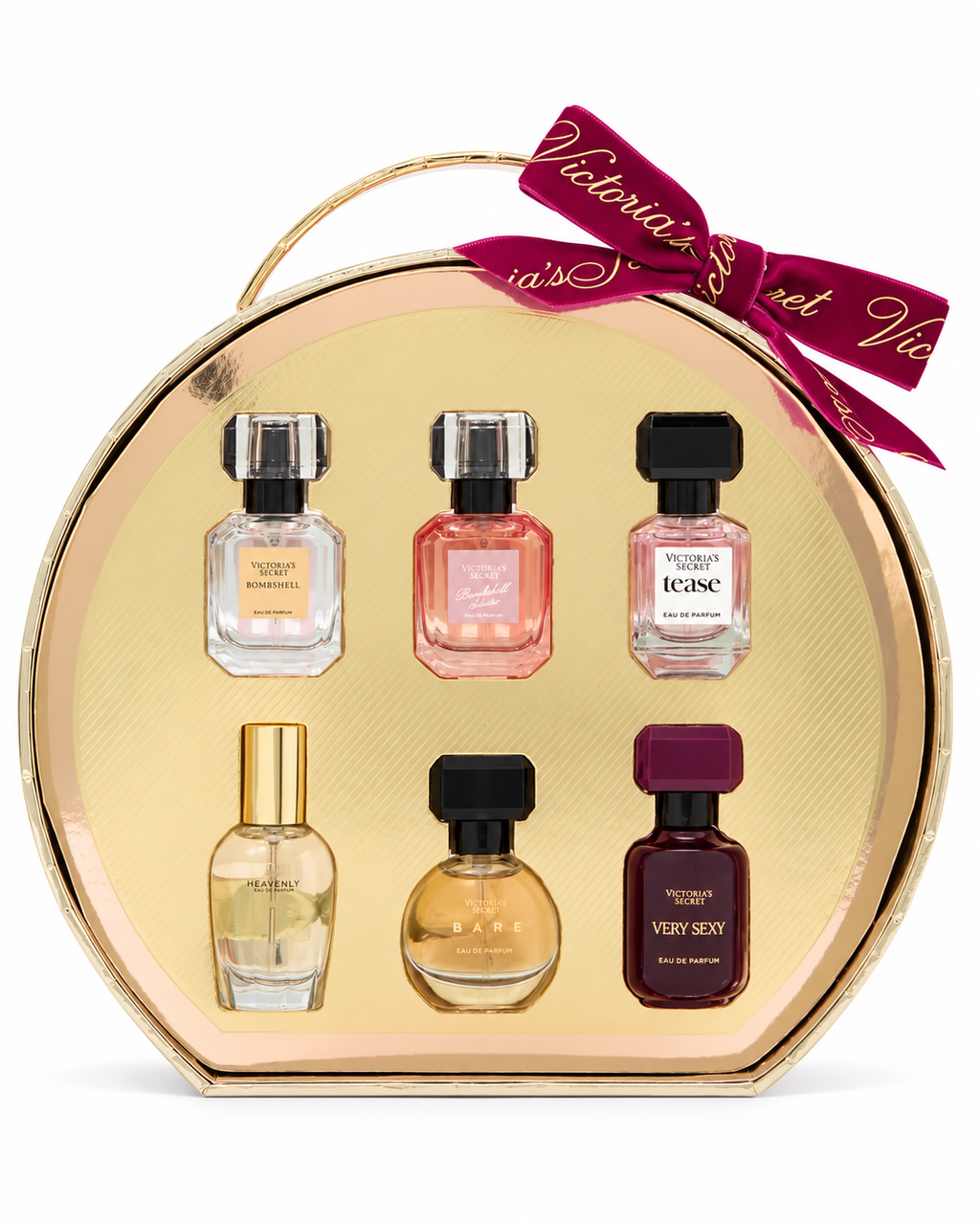 Victoria’s Secret Mini Eau de Parfum Discovery Gift Set – 6-Piece, 0.25 fl oz Each