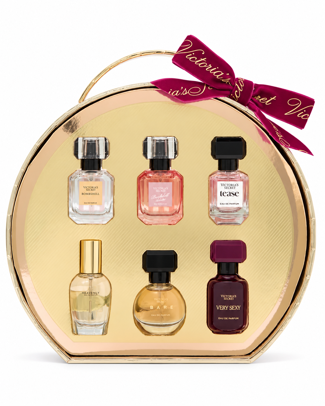 Victoria’s Secret Mini Eau de Parfum Discovery Gift Set – 6-Piece, 0.25 fl oz Each