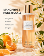 Victoria’s Secret Natural Beauty Mandarin & Honeysuckle Energize Fragrance Mist, 8.4 oz