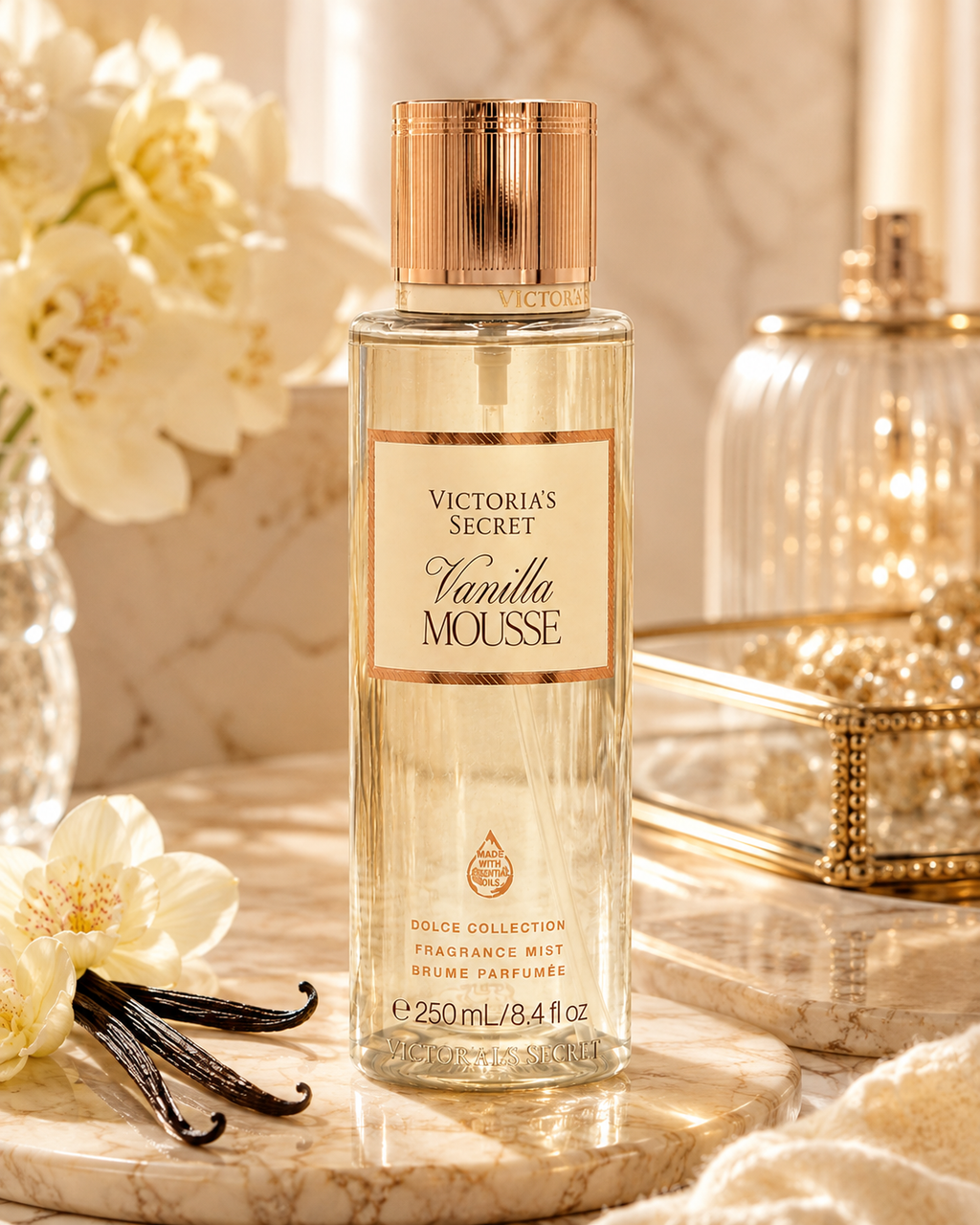 Victoria’s Secret Vanilla Mousse Fragrance Mist, 8.4 oz