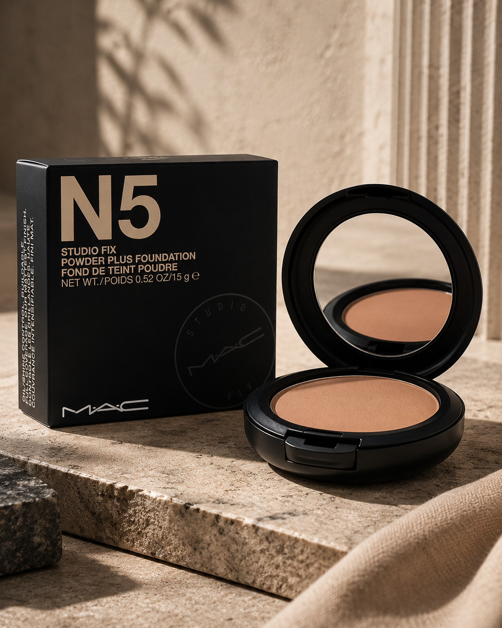 MAC Studio Fix Powder Plus Foundation N5 0.52 oz / 15 g