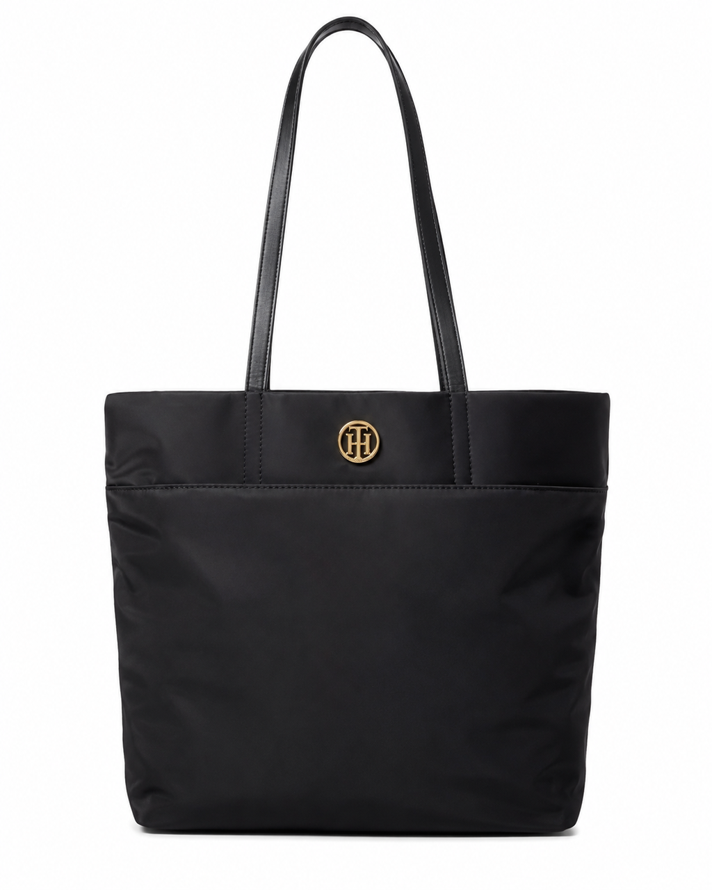 Tommy Hilfiger Nina II Tote Smooth Nylon, Black