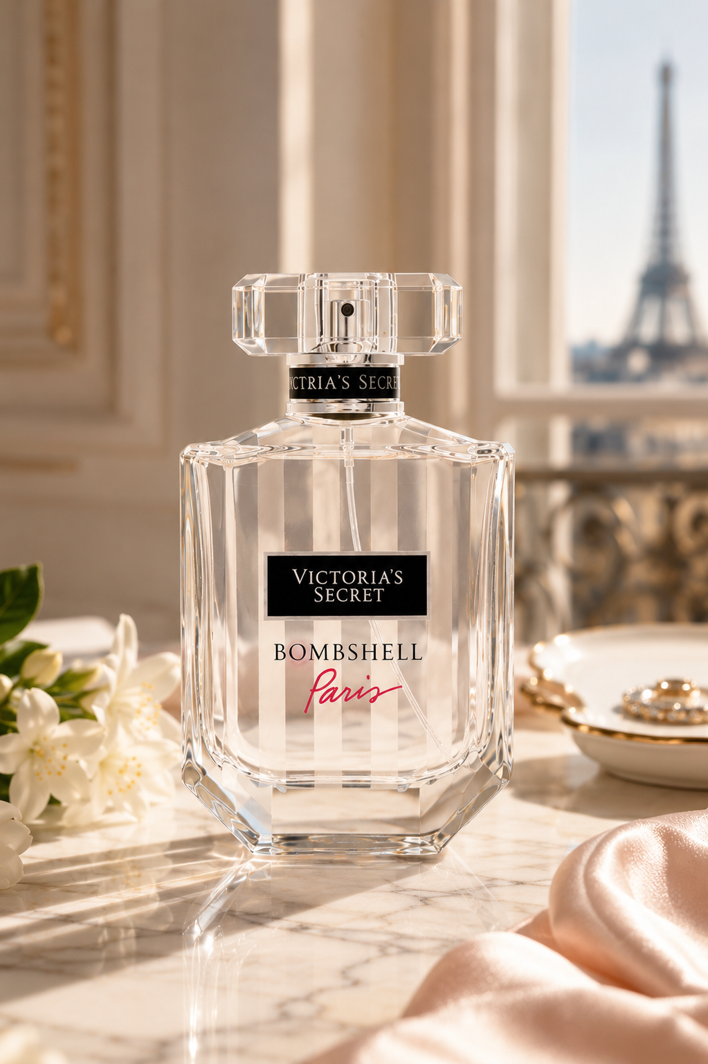 Victoria’s Secret Bombshell Paris Eau de Parfum, 3.4 fl oz