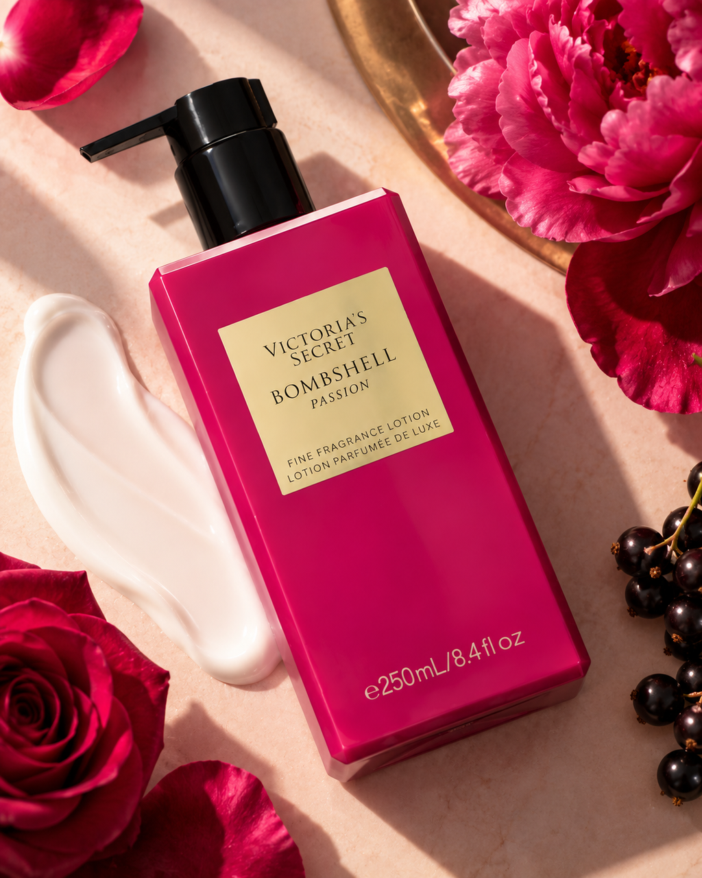 Victoria’s Secret Bombshell Passion Fine Fragrance Lotion 8.4 fl oz