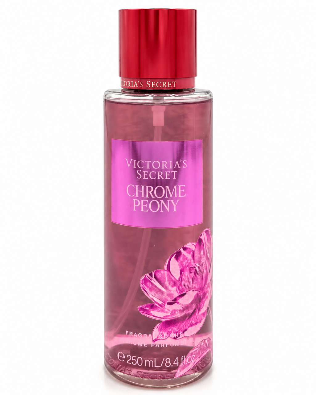 Victoria’s Secret Chrome Peony Body Mist – Floral Fruity Fragrance, 8.4 fl oz (250 mL)