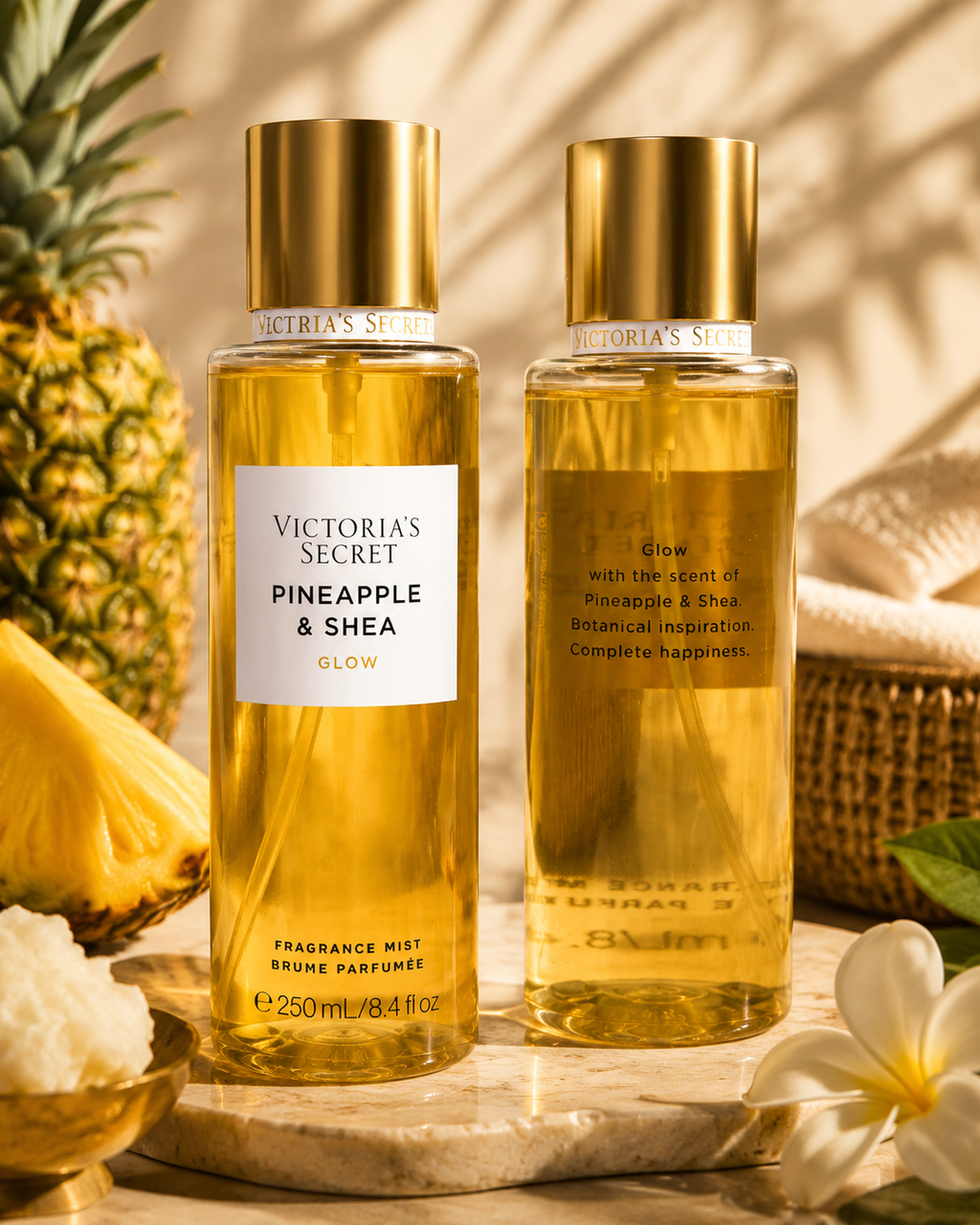Victoria’s Secret Pineapple & Shea Glow Fragrance Mist 250 mL / 8.4 fl oz