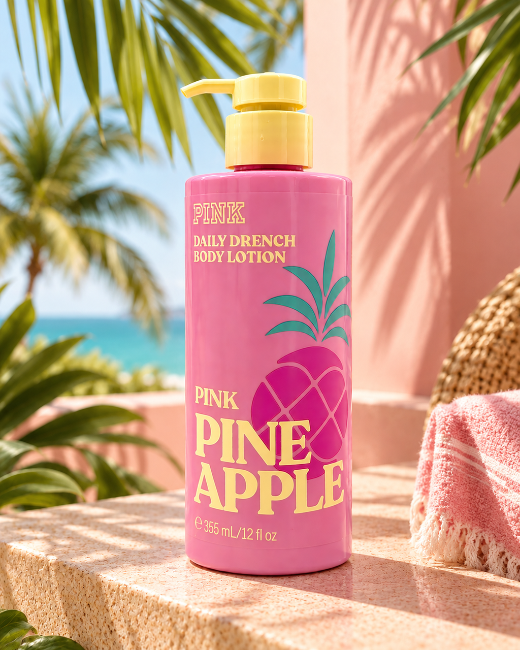 PINK by Victoria’s Secret Pink Pineapple Daily Drench Body Lotion, 12 fl oz