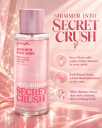 Victoria’s Secret PINK Love Shimmer Secret Crush Shimmer Body Mist, 8.4 fl oz