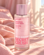 Victoria’s Secret PINK Love Shimmer Secret Crush Shimmer Body Mist, 8.4 fl oz