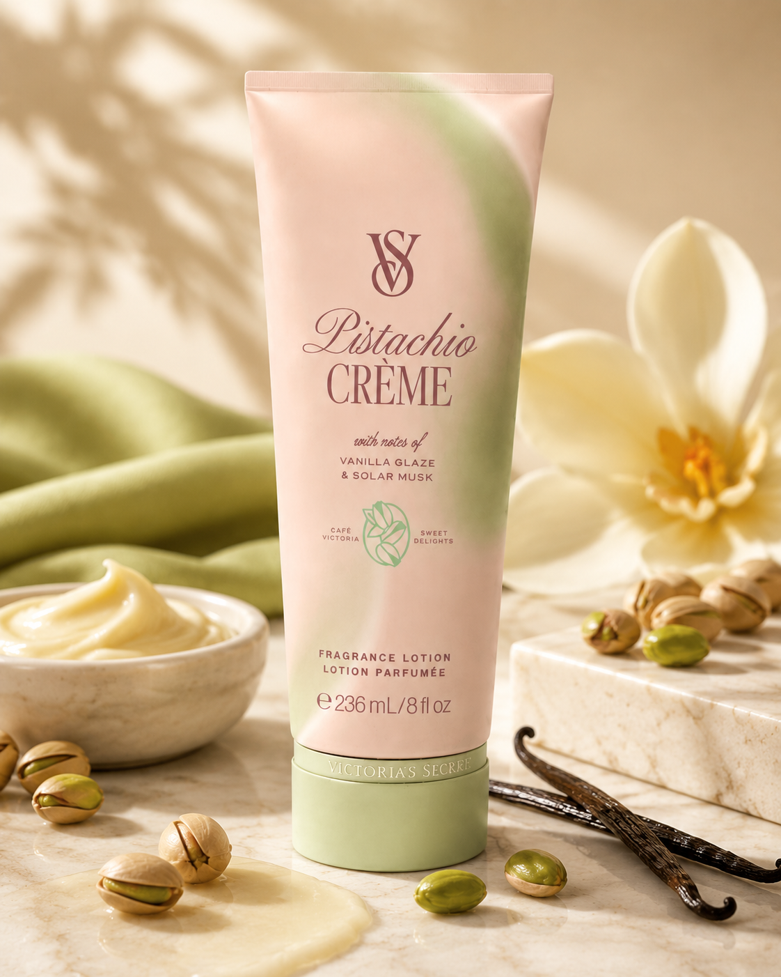 Victoria’s Secret Pistachio Crème Fragrance Lotion 8 oz
