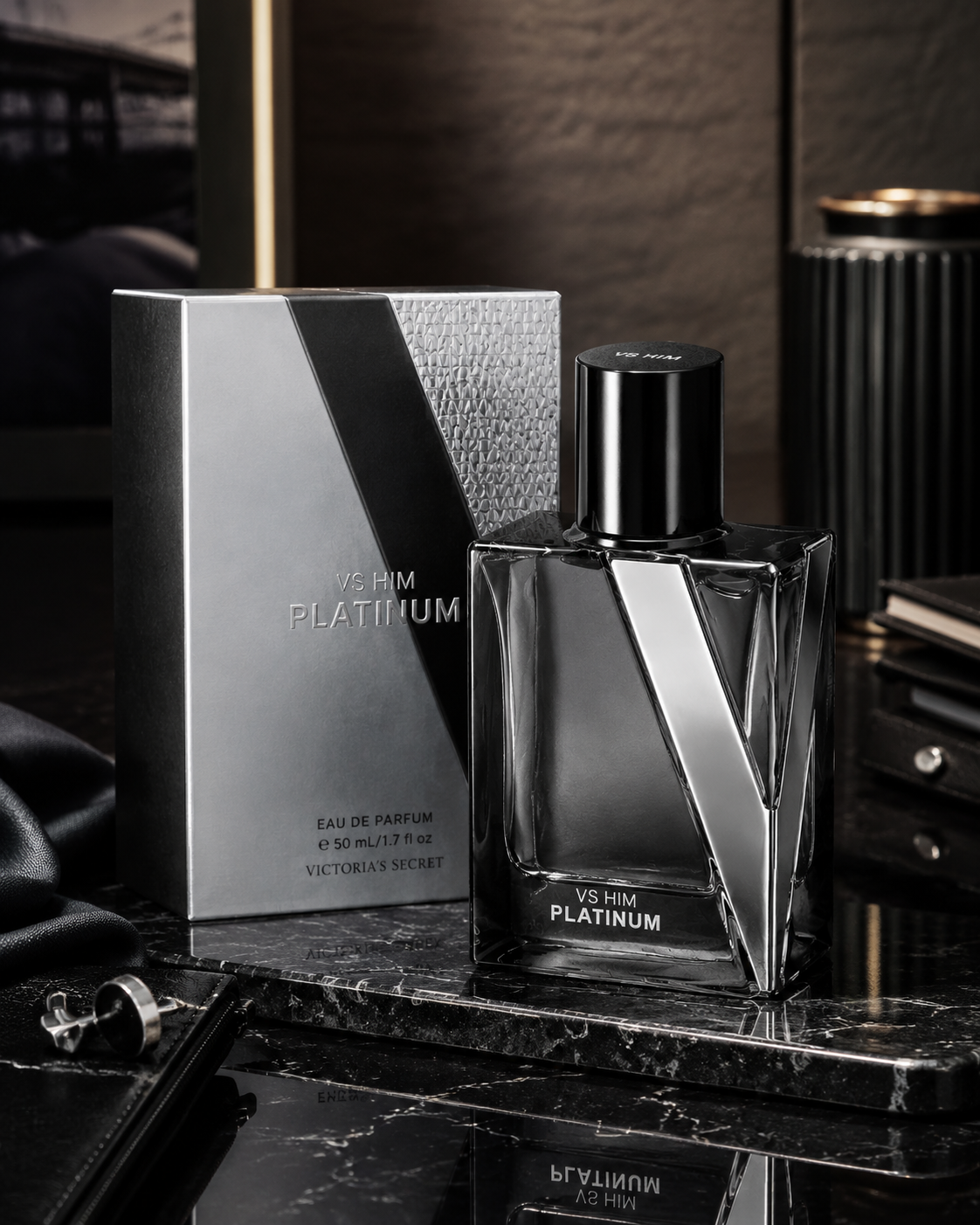 Victoria’s Secret VS HIM Platinum Eau de Parfum 1.7 oz