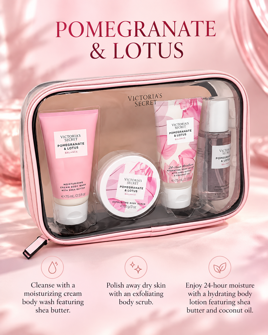 Victoria’s Secret Pomegranate & Lotus Gift Set