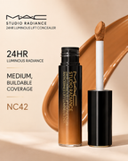 M·A·C Studio Radiance 24HR Luminous Lift Concealer NC42, 0.3 oz