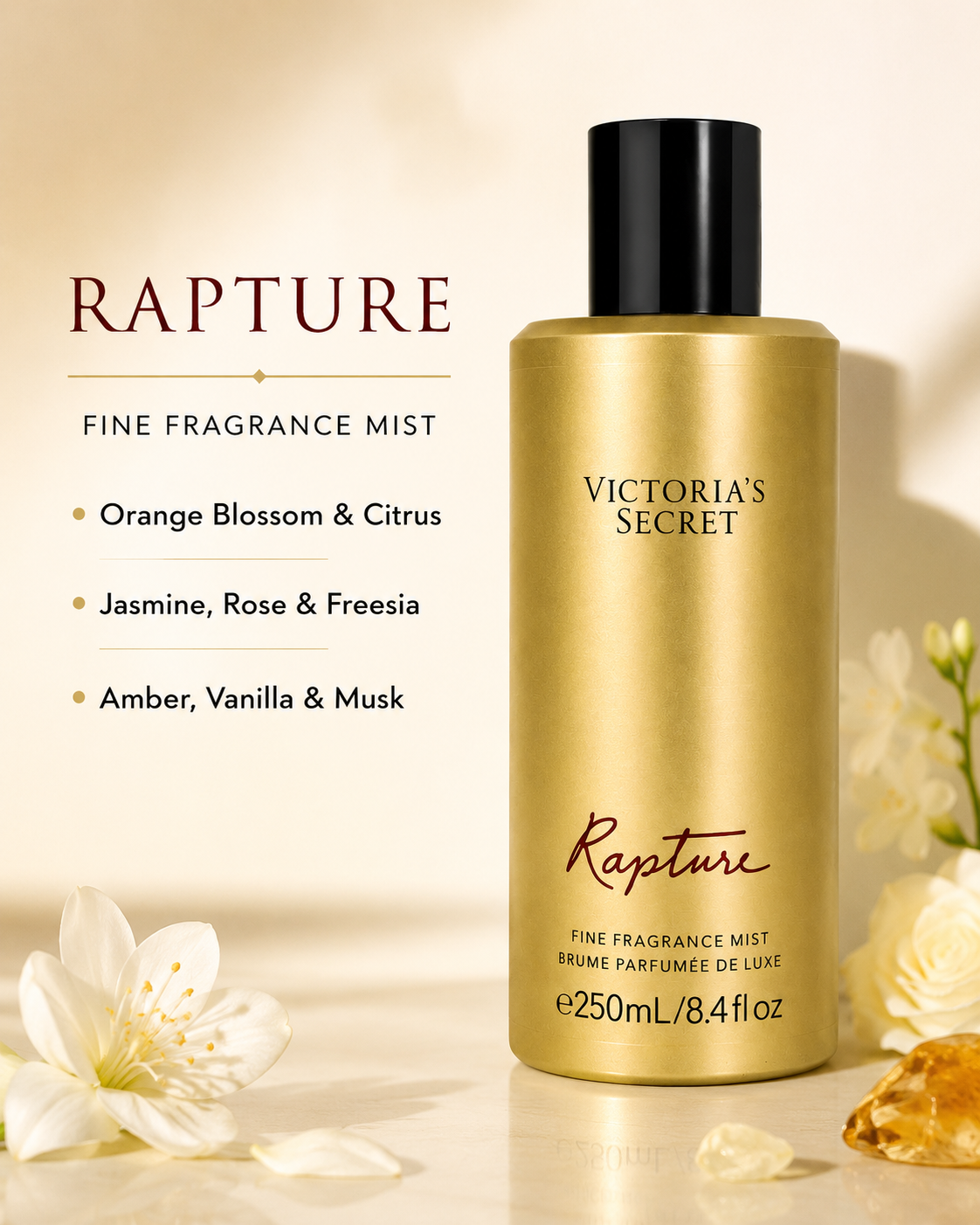 Victoria’s Secret Rapture Fine Fragrance Mist 8.4 fl oz / 250 mL